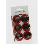 Coffret cannele: 6 douilles cannel. tritan + support 730575 Coffret cannele: 6 douilles cannel. tritan + support 730575