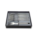 Coffret de 6 fourchettes de table laguiole inox 255005
