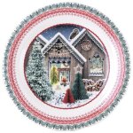 Coffret assiette à dessert chalet noël 2023 754067 Coffret assiette à dessert chalet noël 2023 754067
