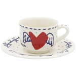 Coffret caf� : tasse + coupelle - l'archipel sentimental par jean. . . 754079