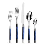Coffret carton 24 pices conty bleu nuit 530533