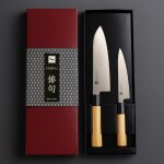 Coffret couteaux japonais haiku original santoku + universel 121563