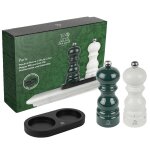Coffret paris moulin  poivre fort + moulin  sel ivoire et plat. . . 743075