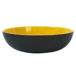 Coupe  fruit centre de table  33 cm tourron citron 147714