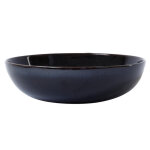 Coupe  fruit centre de table  33 cm tourron indigo 147715