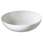 Coupe  fruit centre de table  33 cm tourron neige 147711