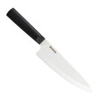Couteau du chef, trancheur 18 cm lame céramique - manche noir 164775 Couteau du chef, trancheur 18 cm lame céramique - manche noir 164775