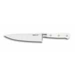 Couteau de cuisine du chef forg pro 15 cm manche blanc rivets in. . . 199275