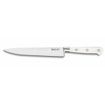 Couteau  dcouper tranchelard forg pro 20 cm manche blanc rivet. . . 199277