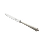 Couteau  dessert cable haut argente 253031