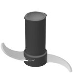 Couteau hachoir mtal pour robot multifonction magimix 5200xl et . . . 165271
