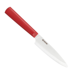 Couteau d'office 11 cm chowa lame cramique - manche rouge 164783