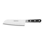 Couteau oriental santoku alvol forg pro 18 cm manche noir rive. . . 199329