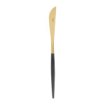 Set de 6 couteaux de table goa en acier inoxydable brossé gold & . . . 364069 Set de 6 couteaux de table goa en acier inoxydable brossé gold & . . . 364069
