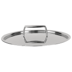 Couvercle inox  anse visse 20 cm castelpro 125770