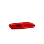 Couvercle pour plat ultime en cramique 25x18 cm rouge grand cru 281951