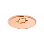 Couv. rond cuivre - inox anse bronze 20 129412