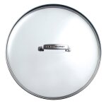 Couvercle en verre 20 cm cercl inox les forges 163624