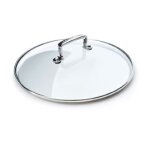 Couvercle en verre 22 cm cercl inox les forges 163928