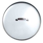 Couvercle en verre 26 cm cercl inox les forges 163626