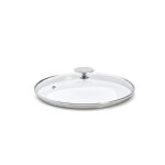 Couvercle verre pontet inox cerclage profond alchimy 24cm 730693