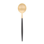 Set de 6 cuillères à café / thé goa en acier inoxydable brossé gold. . . 364077 Set de 6 cuillères à café / thé goa en acier inoxydable brossé gold. . . 364077