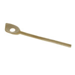 Cuillere pointue perforee pour risotto b - bois 128083