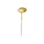 Cuillère à sauce goa en acier inoxydable brossé gold & manche bla. . . 364122 Cuillère à sauce goa en acier inoxydable brossé gold & manche bla. . . 364122