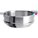 Cuit - vapeur universel 24 cm inox strate amovible 126791