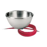 Bassine 1 / 2 spherique inox  24cm 130241