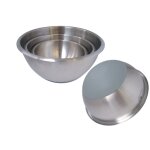 Bassine 1 / 2 sphrique  30 cm en inox avec fond anti drapant en . . . 130240