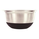 Cul de poule en inox fond en silicone anti - dérapant ø 28 cm 154472 Cul de poule en inox fond en silicone anti - dérapant ø 28 cm 154472
