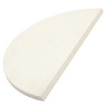 Demi pierre de cuisson plate l pour panier conveggtor 381069 381078