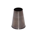 Douille inox unie  15 mm 129047