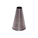 Douille inox unie  8mm 130807