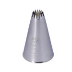Douille a petit fours inox  8 12 dents 129084