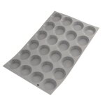 Elastomoule mini tartelette 24e.  45 130328