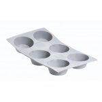 Elastomoule port. muffin 6p. pr pl. 30x20 130067