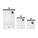 Ensemble de 10 sacs sous vide fresh & save 142256 Ensemble de 10 sacs sous vide fresh & save 142256
