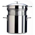 Ensemble cuit pâtes 22 cm inox mutine fixe 126978 Ensemble cuit pâtes 22 cm inox mutine fixe 126978