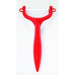 Eplucheur rasoir lame rouge 14, 5cm 155035