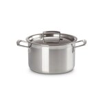 Faitout 18 cm inox classique avec couvercle 162279