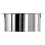Faitout 22 cm inox strate amovible 126386