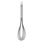 Fouet plat acier & silicone 280486