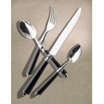 Fourchette  dessert seville noir haut forg inox 253256