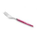 Fourchette  dessert tang fuchsia 530055
