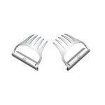 Fourchettes pulled pork inox set de 2 361420