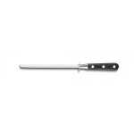 Fusil forg� pro 20 cm manche noir rivets inox 199324