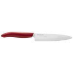 Gen - couteau trancheur 13 cm rouge 155226