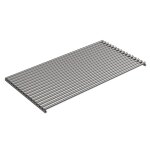 Grille barbecue acier inoxydable videro 24 x 45 cm 361660